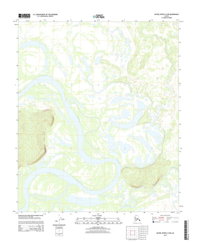 Kateel River A-3 SW, AK (2015, 25000-Scale) Preview 1