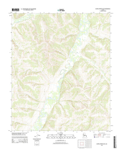 Kateel River B-6 SE, AK (2015, 25000-Scale) Preview 1