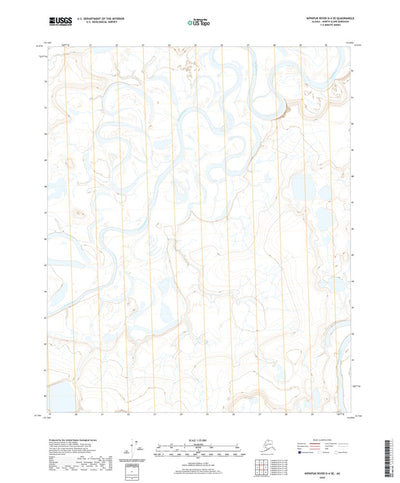 Ikpikpuk River D-4 SE, AK (2020, 25000-Scale) Preview 1