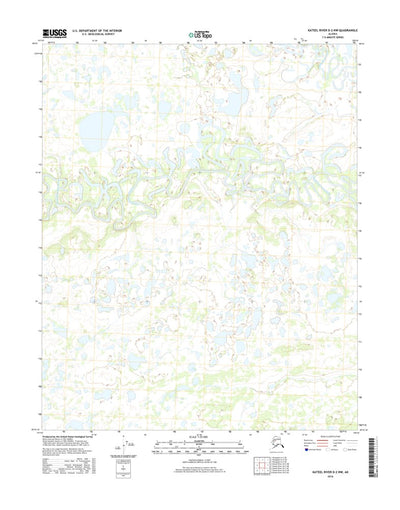 Kateel River D-2 NW, AK (2016, 25000-Scale) Preview 1