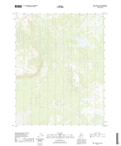 Fort Yukon C-6 SW, AK (2020, 25000-Scale) Preview 1
