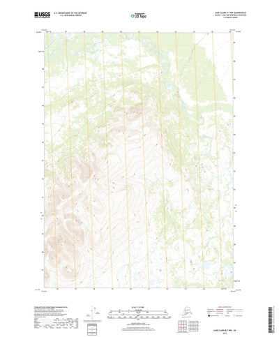 Lake Clark B-7 NW, AK (2019, 25000-Scale) Preview 1