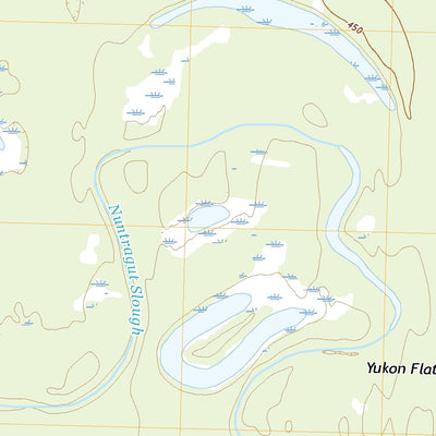 Fort Yukon C-3 NW, AK (2018, 25000-Scale) Preview 3