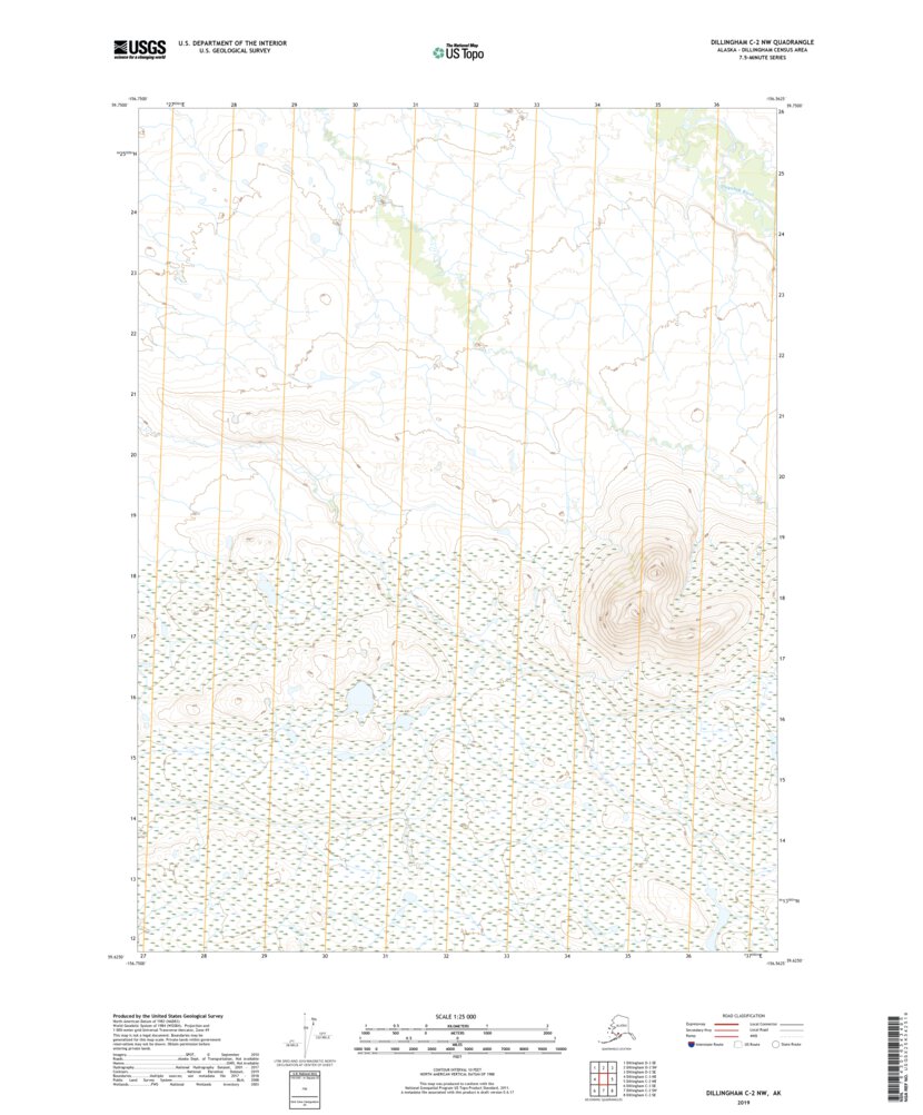 Dillingham C-2 NW, AK (2019, 25000-Scale) Map by United States ...