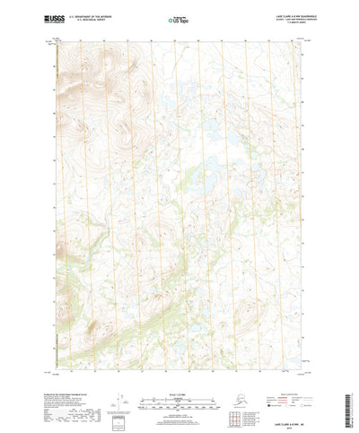 Lake Clark A-8 NW, AK (2019, 25000-Scale) Preview 1