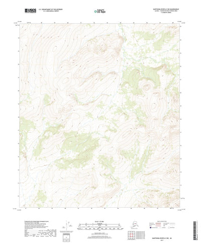 Kantishna River A-5 NE, AK (2017, 25000-Scale) Preview 1