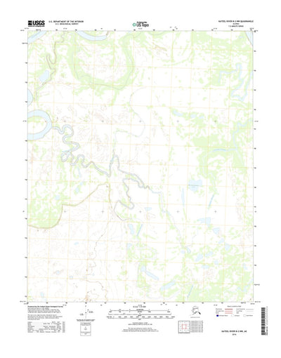 Kateel River B-2 NW, AK (2016, 25000-Scale) Preview 1