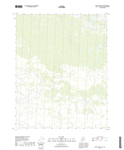 Fort Yukon B-2 NE, AK (2018, 25000-Scale) Preview 1