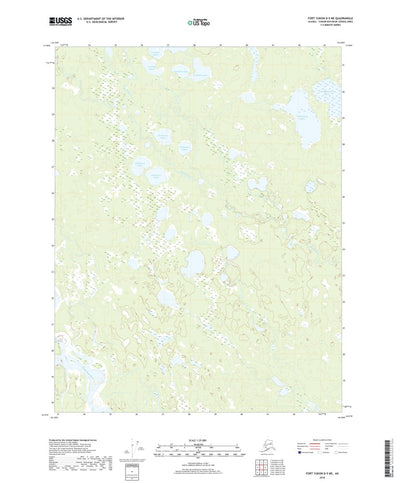 Fort Yukon D-5 NE, AK (2018, 25000-Scale) Preview 1