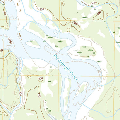 Fort Yukon D-5 NE, AK (2018, 25000-Scale) Preview 3