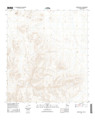 Howard Pass C-4 SW, AK (2016, 25000-Scale) Preview 1