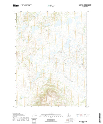 Lake Clark A-8 SW, AK (2019, 25000-Scale) Preview 1