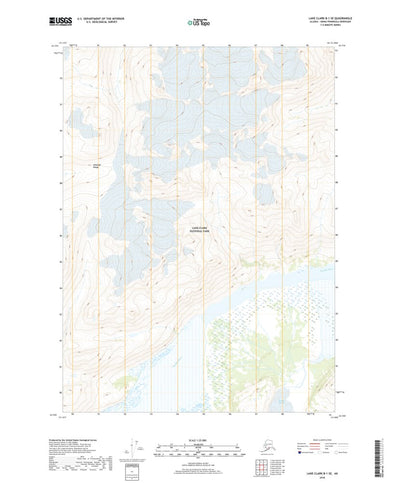 Lake Clark B-1 SE, AK (2018, 25000-Scale) Preview 1