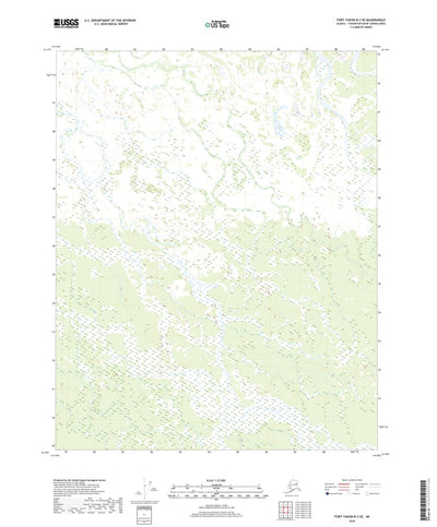 Fort Yukon B-3 SE, AK (2018, 25000-Scale) Preview 1