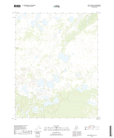 Fort Yukon D-3 SE, AK (2018, 25000-Scale) Preview 1