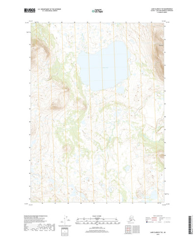 Lake Clark B-7 SE, AK (2019, 25000-Scale) Preview 1