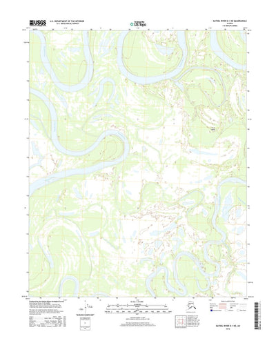 Kateel River D-1 NE, AK (2016, 25000-Scale) Preview 1