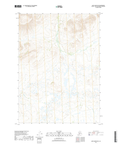 Lake Clark B-8 SE, AK (2019, 25000-Scale) Preview 1
