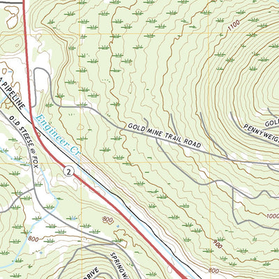 Fairbanks D-2 NE, AK (2017, 25000-Scale) Preview 2