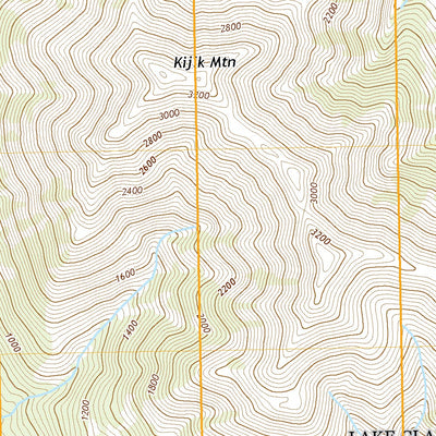 Lake Clark B-4 SE, AK (2018, 25000-Scale) Preview 3