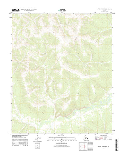 Kateel River B-5 SE, AK (2015, 25000-Scale) Preview 1