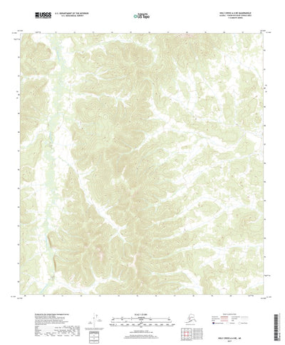 Holy Cross A-4 NE, AK (2017, 25000-Scale) Preview 1