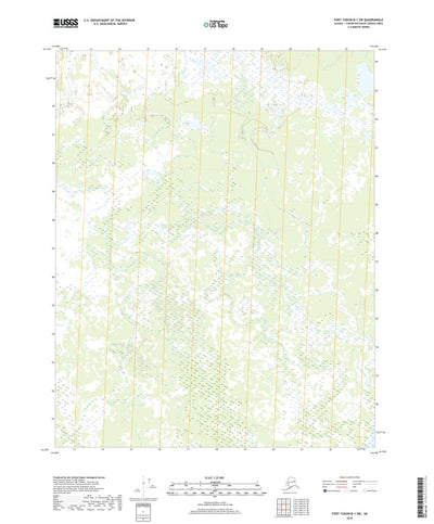 Fort Yukon B-1 SW, AK (2018, 25000-Scale) Preview 1
