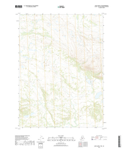 Lake Clark A-7 NE, AK (2019, 25000-Scale) Preview 1
