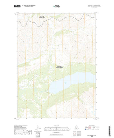 Lake Clark A-4 SE, AK (2018, 25000-Scale) Preview 1