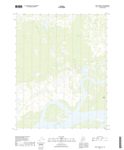 Fort Yukon C-6 SE, AK (2018, 25000-Scale) Preview 1