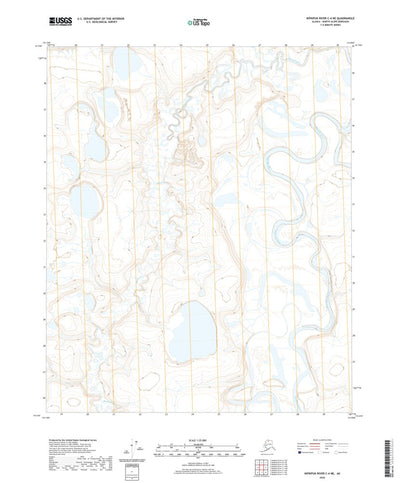 Ikpikpuk River C-4 NE, AK (2020, 25000-Scale) Preview 1