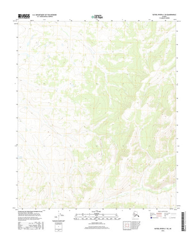 Kateel River A-1 SE, AK (2016, 25000-Scale) Preview 1