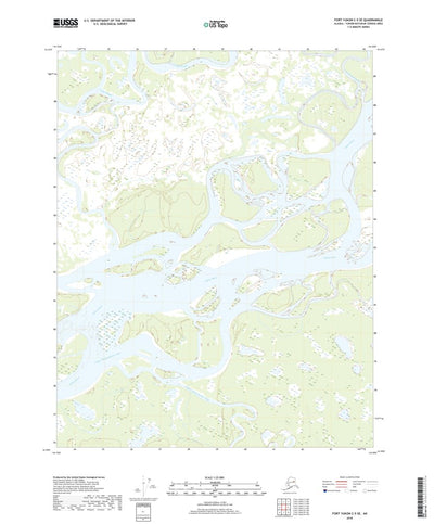 Fort Yukon C-5 SE, AK (2018, 25000-Scale) Preview 1