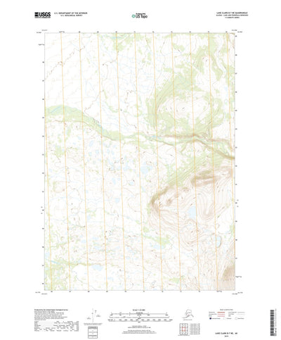 Lake Clark B-7 NE, AK (2019, 25000-Scale) Preview 1