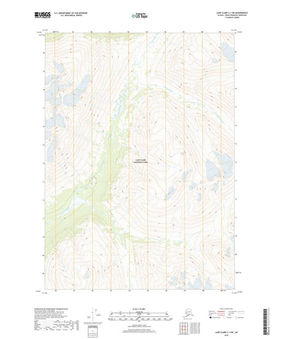Lake Clark C-1 SW, AK (2018, 25000-Scale) Preview 1