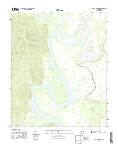Kateel River B-4 SE, AK (2015, 25000-Scale) Preview 1