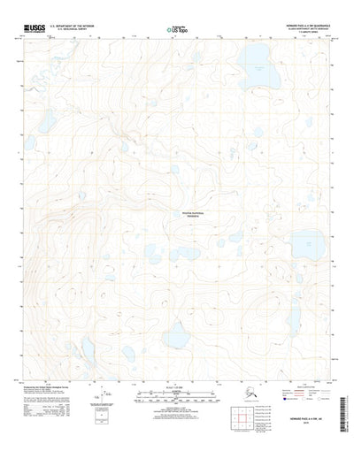 Howard Pass A-4 SW, AK (2015, 25000-Scale) Preview 1