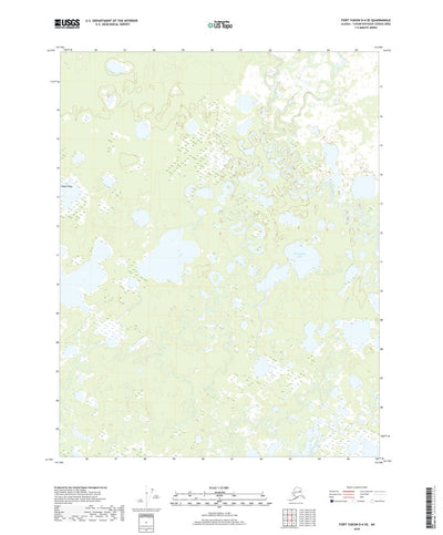Fort Yukon D-4 SE, AK (2018, 25000-Scale) Preview 1