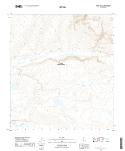Howard Pass A-3 SW, AK (2017, 25000-Scale) Preview 1