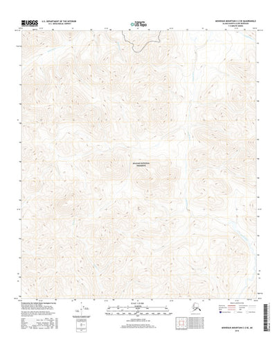 Misheguk Mountain C-2 SE, AK (2016, 25000-Scale) Preview 1