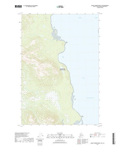 Mount Fairweather B-1 NE, AK (2017, 25000-Scale) Preview 1