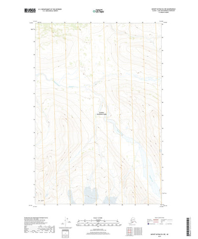 Mount Katmai B-4 NE, AK (2019, 25000-Scale) Preview 1