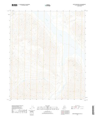 Mount Michelson A-4 NE, AK (2018, 25000-Scale) Preview 1