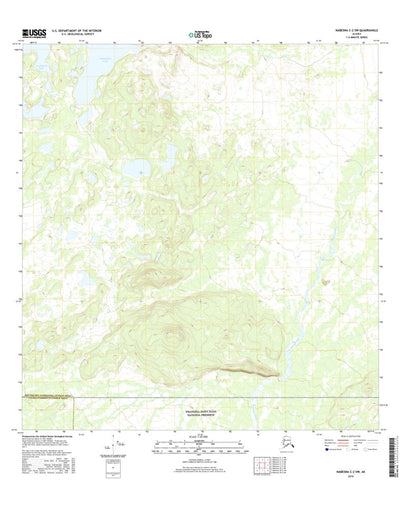 Nabesna C-2 SW, AK (2016, 25000-Scale) Preview 1