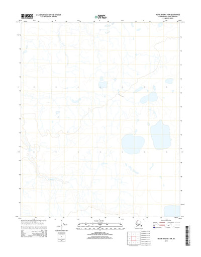 Meade River A-4 SW, AK (2014, 25000-Scale) Preview 1