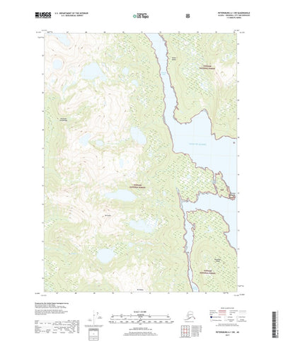 Petersburg A-1 SW, AK (2017, 25000-Scale) Preview 1