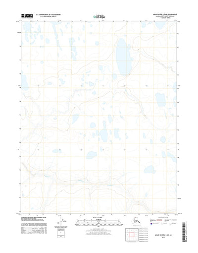 Meade River A-5 NE, AK (2014, 25000-Scale) Preview 1
