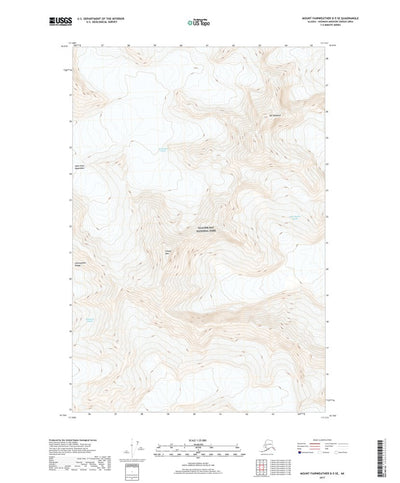 Mount Fairweather D-5 SE, AK (2017, 25000-Scale) Preview 1