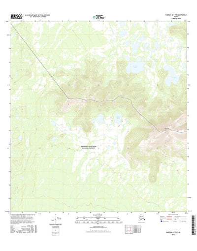Nabesna B-1 NW, AK (2016, 25000-Scale) Preview 1