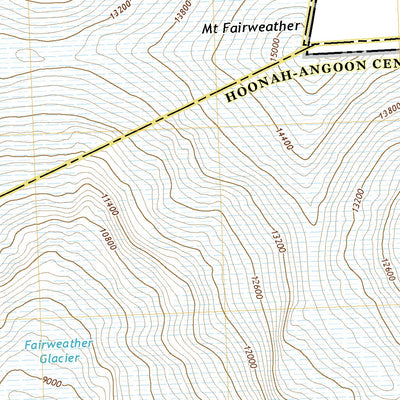 Mount Fairweather D-5 NW, AK (2017, 25000-Scale) Preview 3